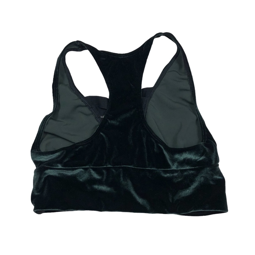 Victoria Secret Green Velvet Sports Bra size Small - Picture 8 of 10